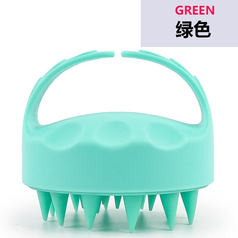 Shampoo Head Scalp Massage Brush Silicone Soft Skin Friendly Hair Washing Massager Comb SPA Massage Brush Hair Tool Salon