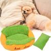 Cushion Pet Bed Hot Dog House Lounger Warm Removable Washable Cat Animal Kennel