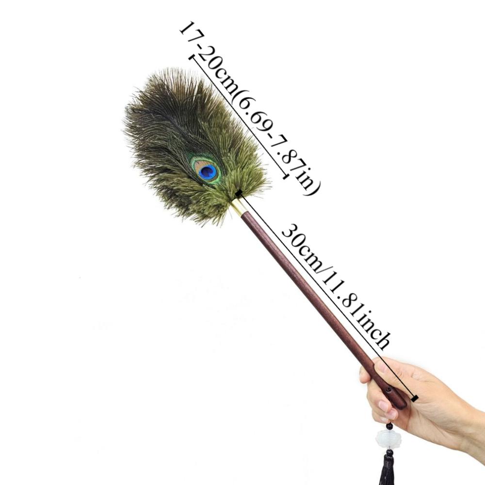 Soft Dust Removal Duster Anti-static Fur Cleaning Tools Durable Feather Cleaning Brush Vase Decor