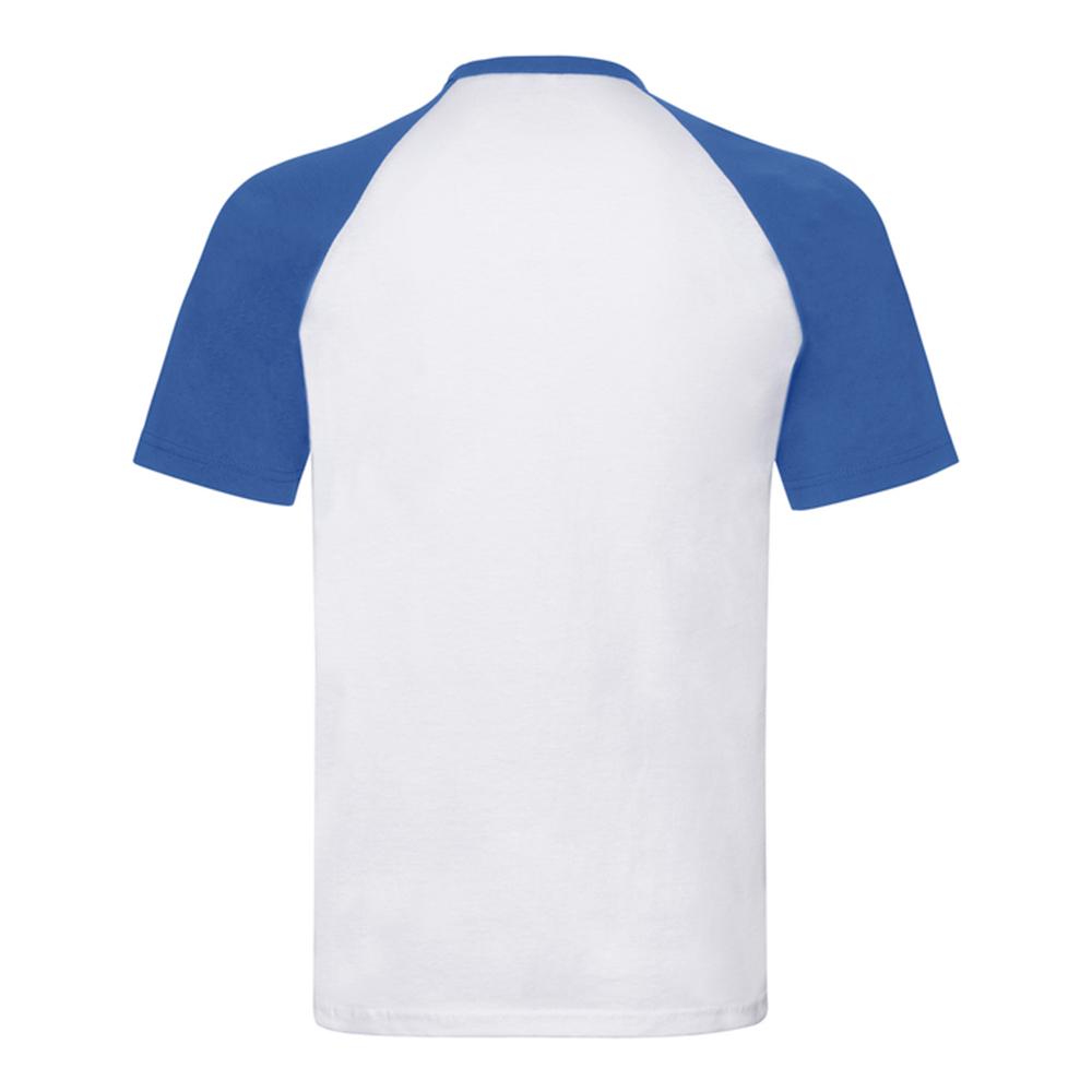 Fruit of the Loom Mens Short-Sleeved Baseball T-Shirt