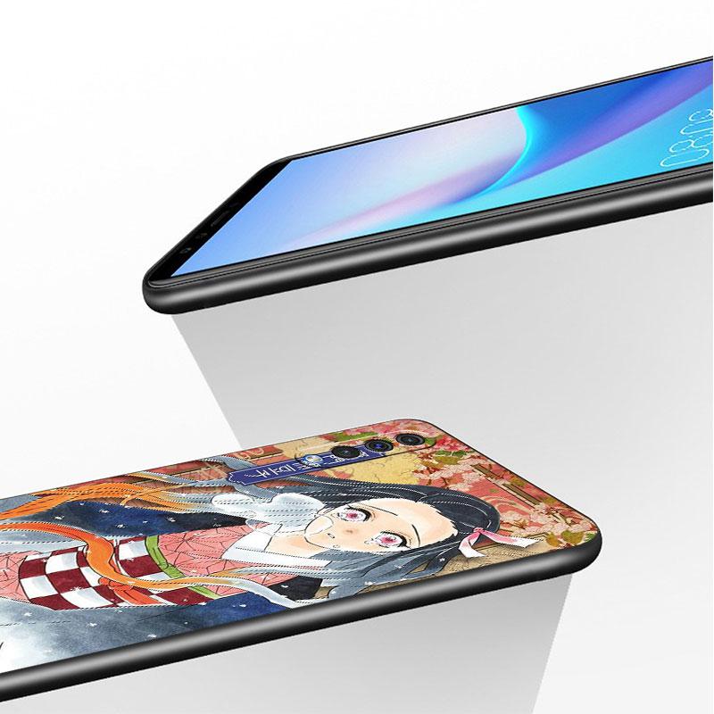 Case For Samsung Galaxy Note 20 Ultra 10 Plus 9 8 A50 A10 A40 A70 A20e M13 M52 M31 A52 A51 A13 Phone Cover Demon Slayer Art Capa