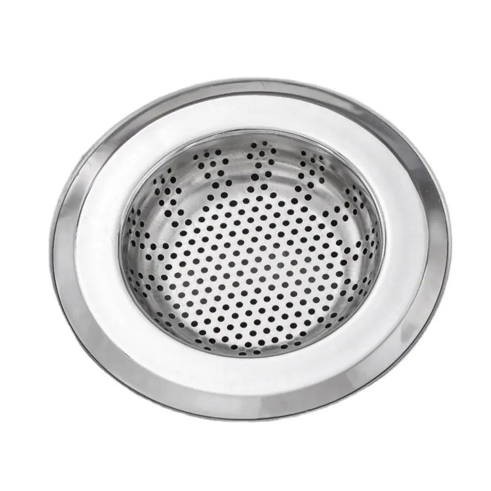 1PCS Kitchen Sink Filter Stainless Steel Mesh Sink Sink Trap Bathroom Screen Strainer Waste Filter Drain Hole Filter Strain