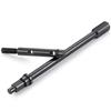 YEAHRUN Steel Front Rear CVD Drive Shafts Steering Portal Axle Stub for 1/18 RC Crawler Car Axial Capra 2WD UTB18 Accessories