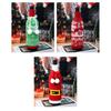 3Pack Knitted Wine Bottle Covers for Holiday Parties Suitable for Adding Festive Touch to Christmas and Seasonal Gatherings