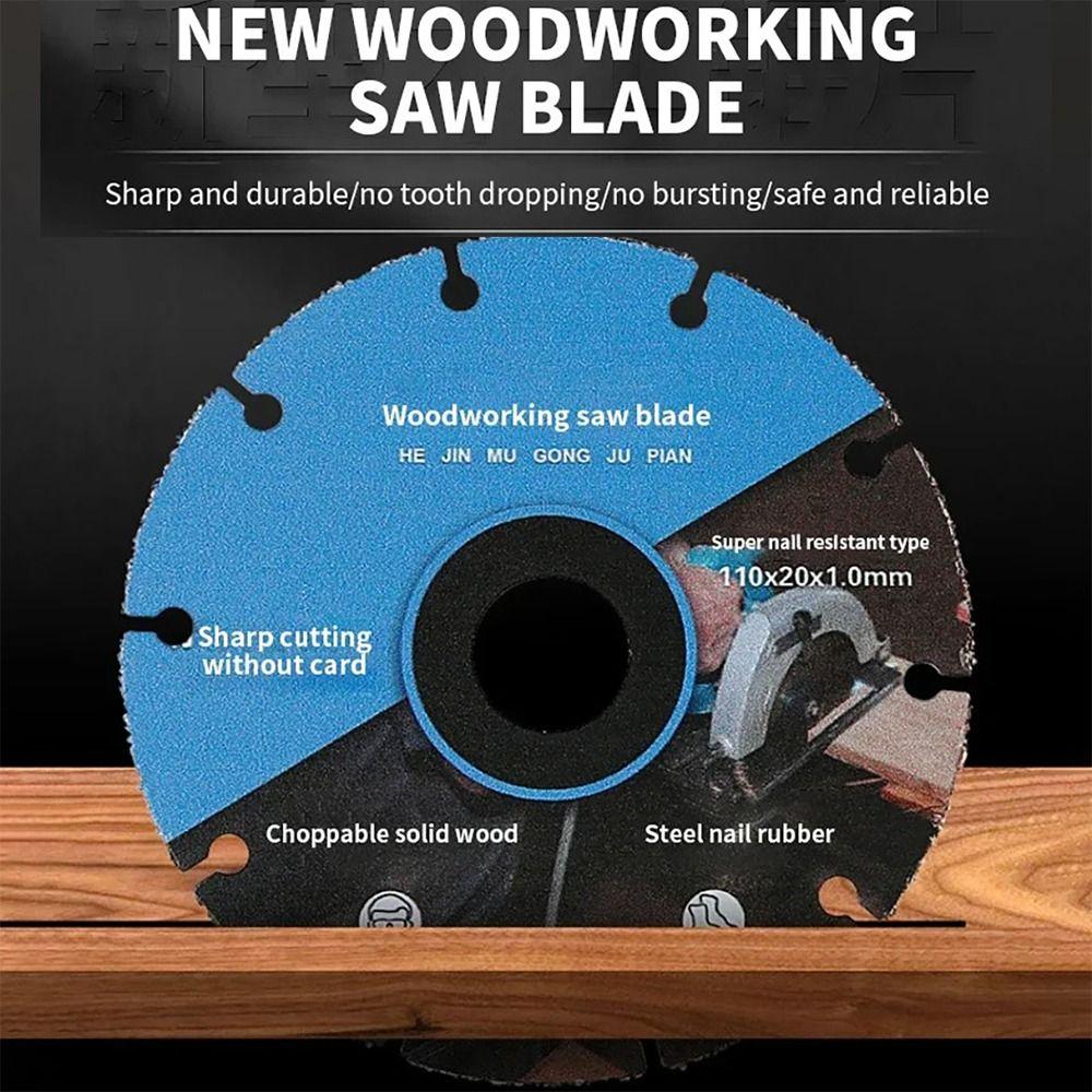 

Circular Wood Cutting Disc Ultra-thin Wood Angle Grinder New Saw Blade Wood PVC Steel Rubber