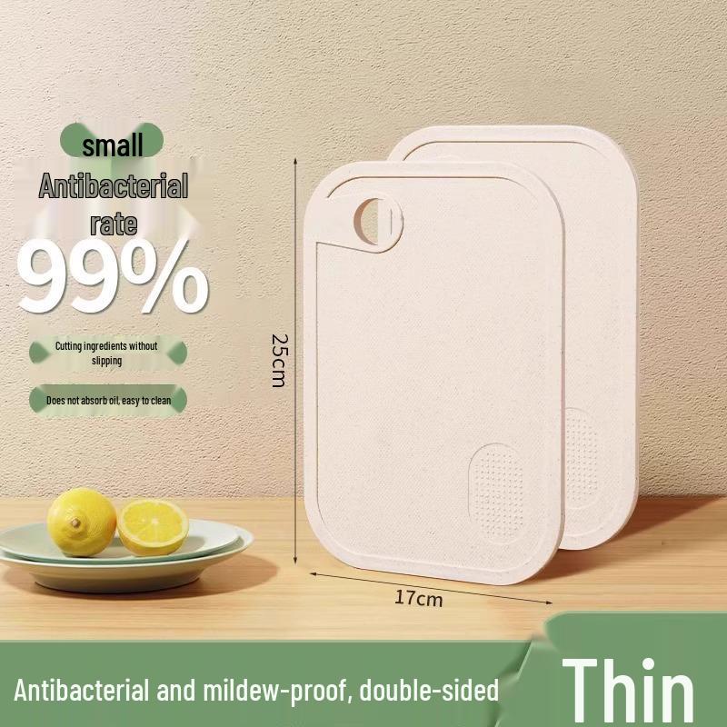

Antibacterial Non-Slip Double-Sided Cutting Board Set Square
