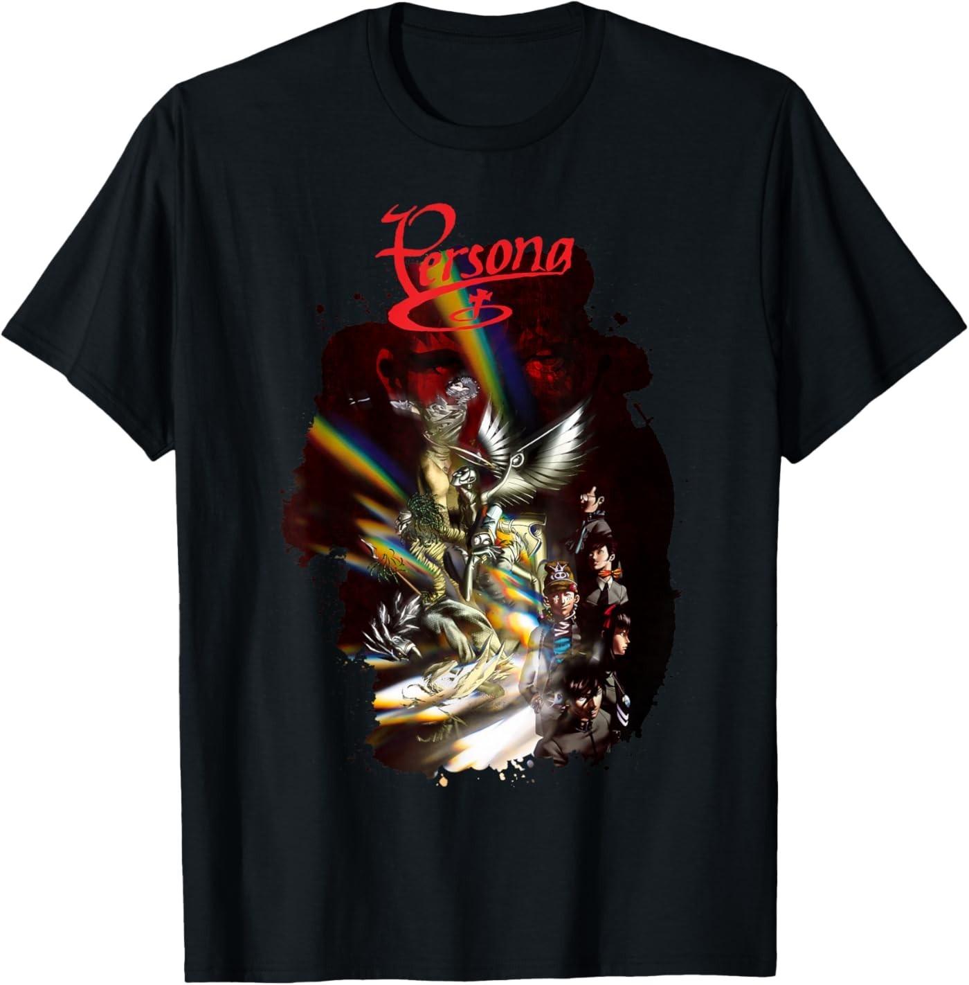 ( Front & Back ) ATLUS Persona 1 Origins Unisex T-Shirt S разноцветный