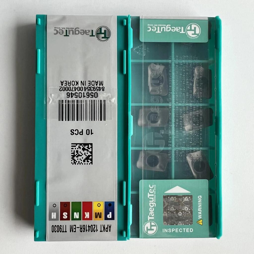 TaeguTec / APKT120416R-EM TT9030 /Original genuine CNC alloy blade 10 PCS