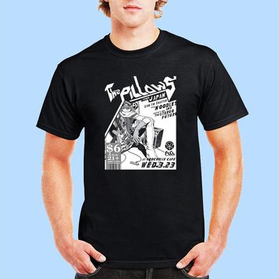 T-shirt Noir Homme The Pillows Music Jepang Noir Tailles S-5XL T-shirt Unisexe