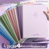 B5 Lined Notepad, Soft Cover, High-Value, 16K Large Size for Students