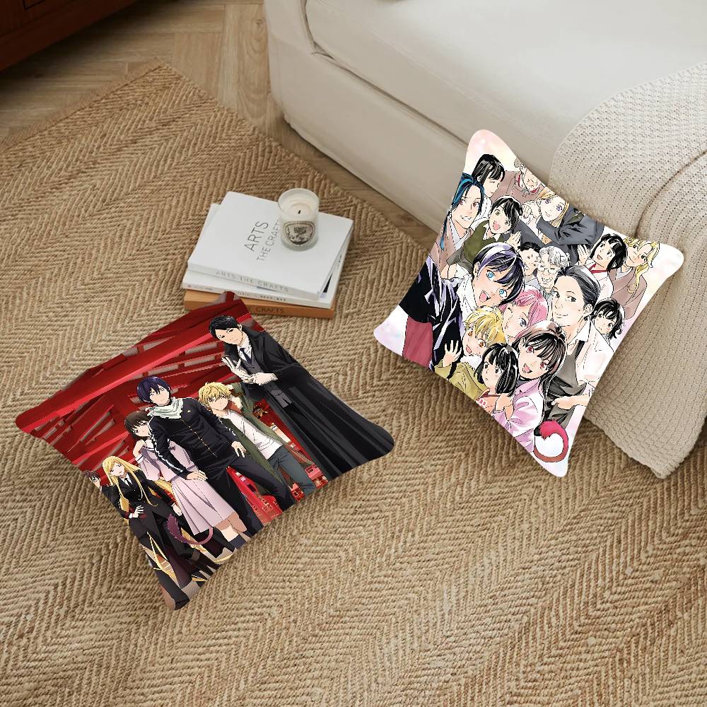 Anime N-Noragami Personalized Pillow Dust Cover Bedroom Kids Party Decoration Pillowcase Birthday Children Gift