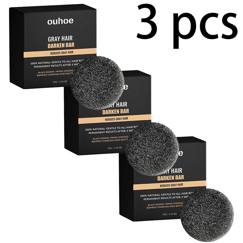 OUHOE Hair Soap Repair Black Hair Massage Moisturizing Hair Cleansing Soap