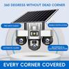 9MP Solar-Powered Triple-Lens 4G WiFi Outdoor Security Camera
