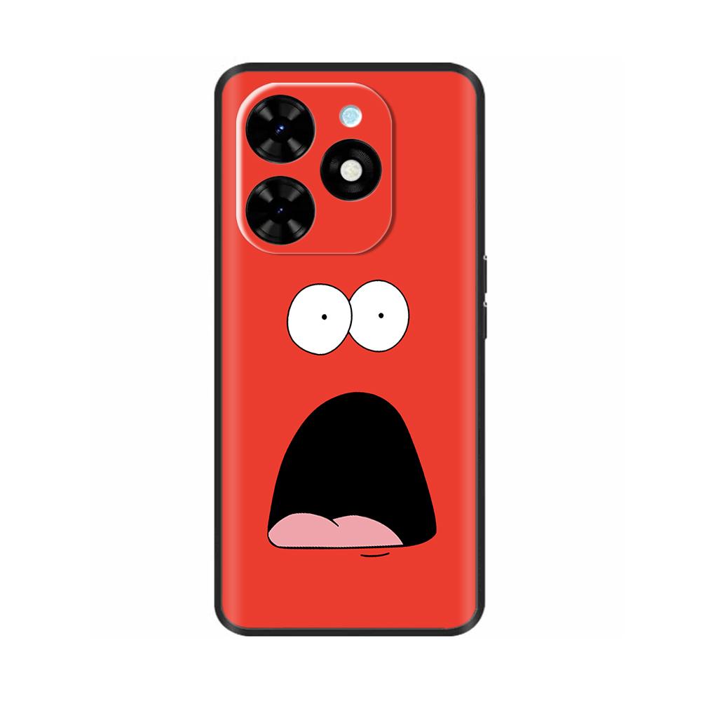For Tecno Spark Go 2024 Case Luxury Flower Painted Capa Silicone Soft Cover For Tecno SparkGo 2024 BG6 Shockproof Phone Shell