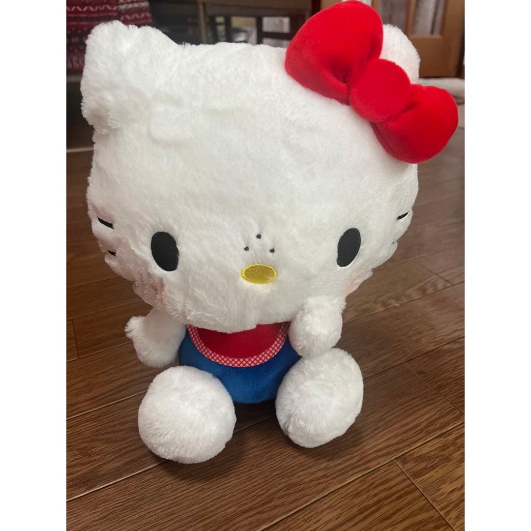 Not for sale Hello Kitty Monchhichi collaboration stuffed toy