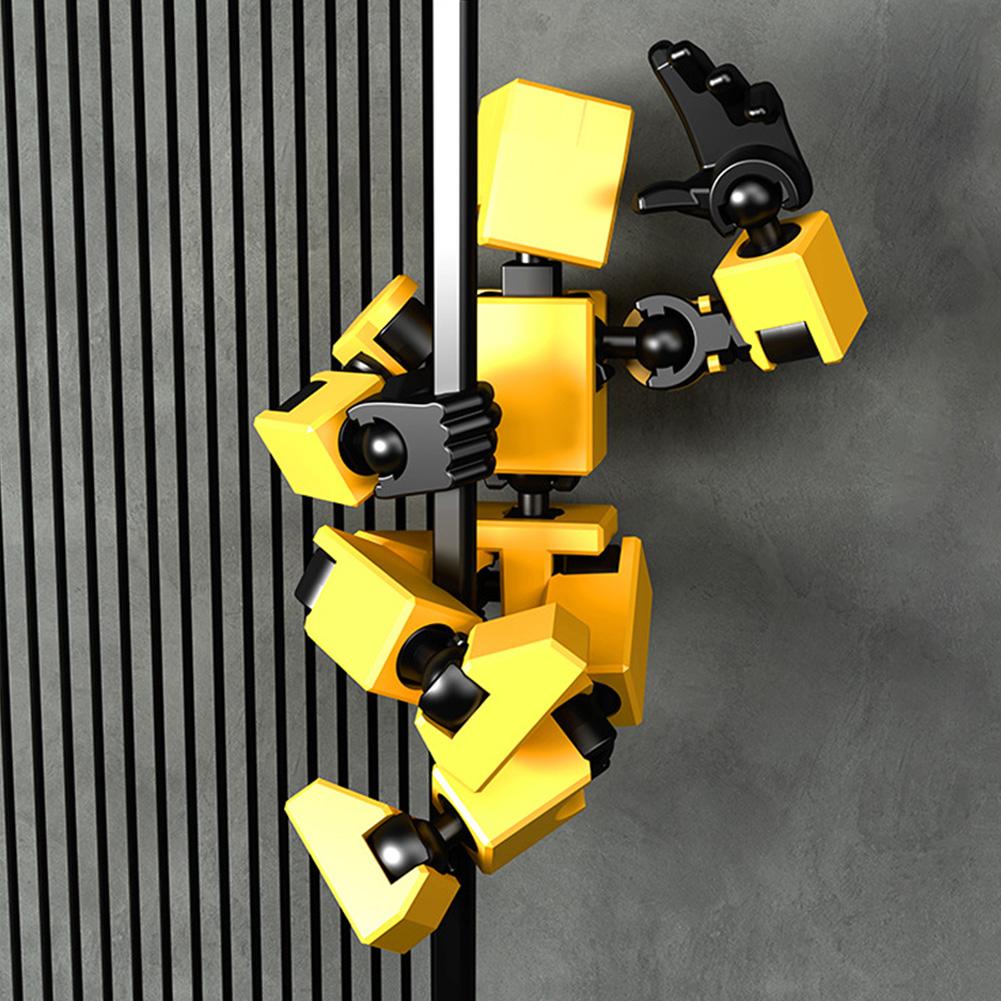 13 Mehrgelenkige Bewegliche Formwandler Roboter 3D Gedruckte Actionfiguren Bewegliche Roboter Spielzeug Vollkörper Mechanisches Schaufensterpuppen Dummy Spielzeug