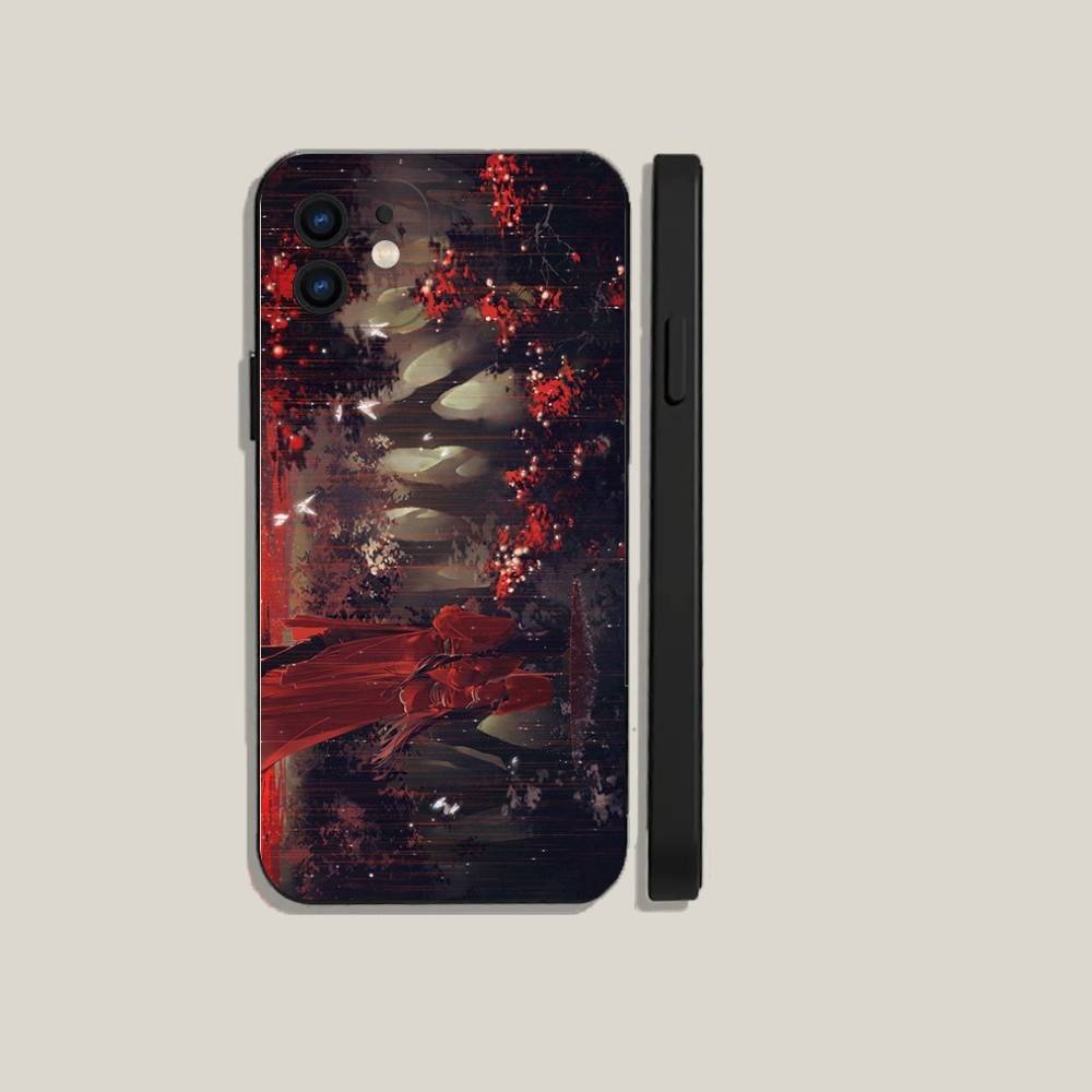 

Чехол для телефона «Благословение небожителей» TGCF Для iPhone16,15,14,13,12,11,Plus,Pro Max,XS,X,XR,SE,Mini,8,7 Мягкий силикон Черный чехол iPhone14ProMax
