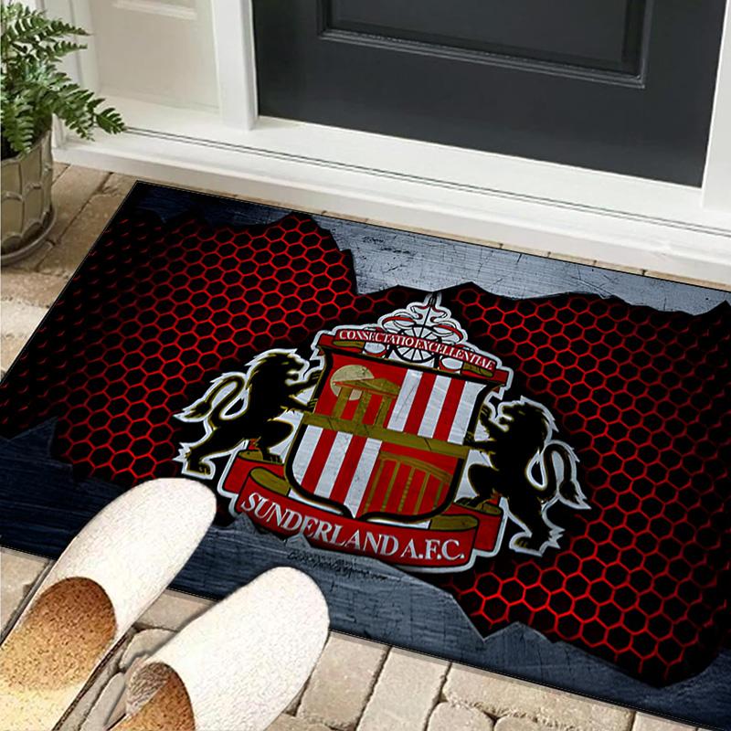 1PC rug Sunderland Crest Carpet, Chair Rug,Area Rug for Office Bedroom living rooms bedroom, Doormat decor Christmas fan gifts