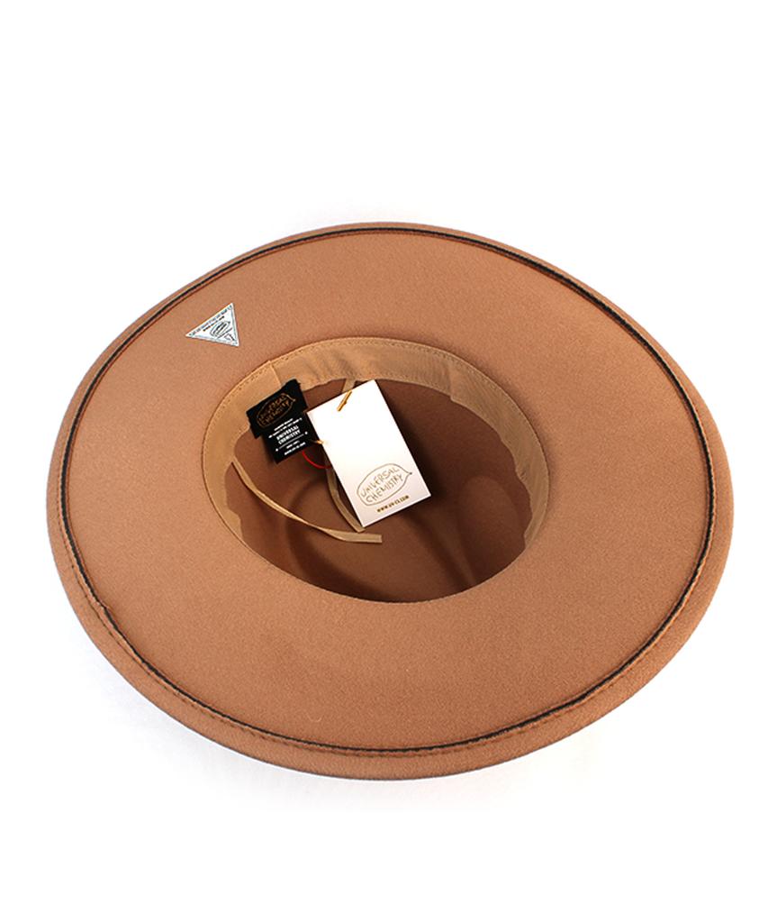 Yunibeosyeolkemiseuteuli Hard Wool Beige Fedora