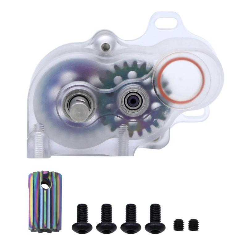 652F Easy Installation Chassis Gear Box Modification for 1/10 SCX10 Remote Control Car Upgraded Modification Accessories