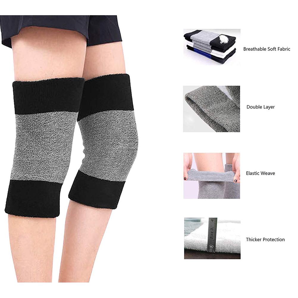 Elastyczne Ocieplacze na Kolana Nogi Rękawy Sportowe na Kolana Ochraniacze Pielęgnacja Stawów Oddychające Miękkie Rękawy na Kolana