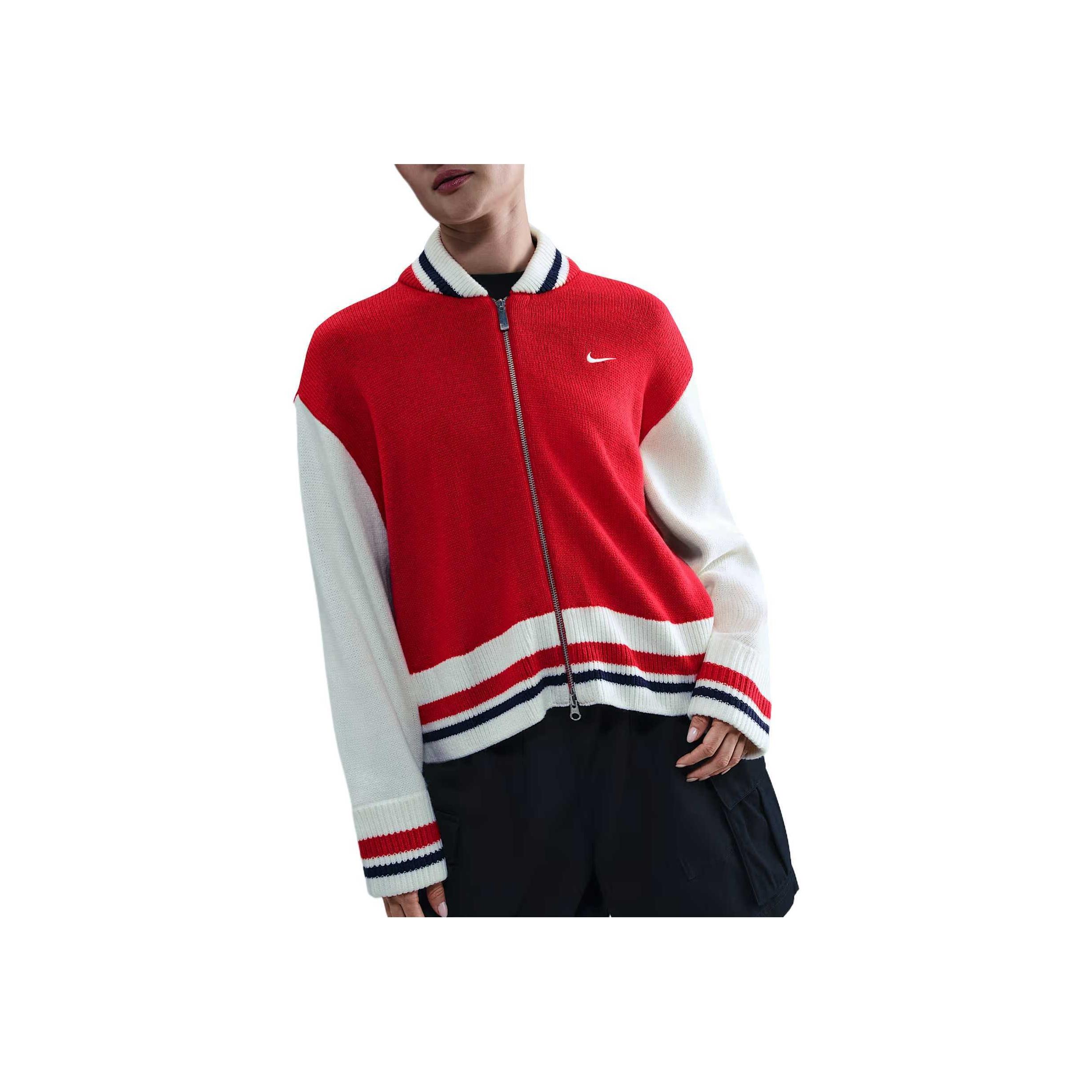 Женский удобный вязаный топ с длинным рукавом Nike tops HV2495-657 L
