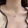 S925 Sterling Silver Blue Bird Necklace: Elegant, Unique Gift for Her