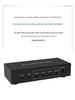 2-In 4-Out High Fidelity 3.5mm AUX Stereo Audio Distributor with Volume Control