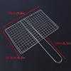 Portable Grill Basket BBQ Grill Basket Rolling Grilling Basket Stainless Steel Grill Mesh Useful Barbeque Grill Accessories