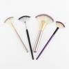 Fan-Shaped Highlight & Blending Brush: Soft Makeup Tool In Stock
