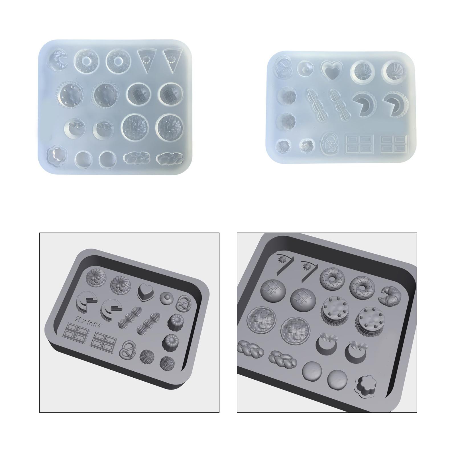 

Beautiful Handmade Item Crafting Mold Flexible Alternative Resin Mold Practical Mold for Art and Craft Projects L