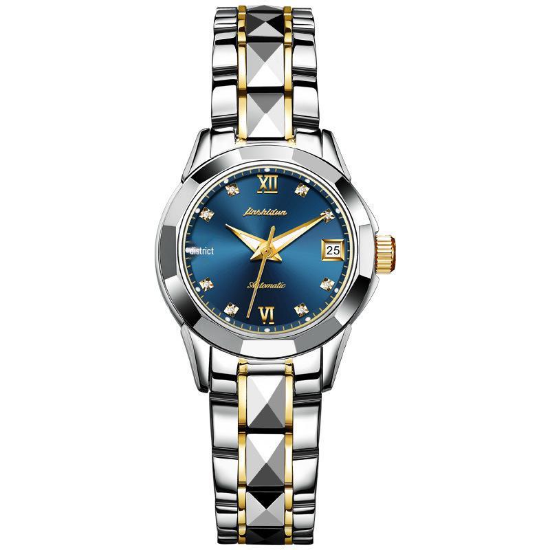 2025 Jinshidun Women's Waterproof Tungsten Steel Mechanical Watch