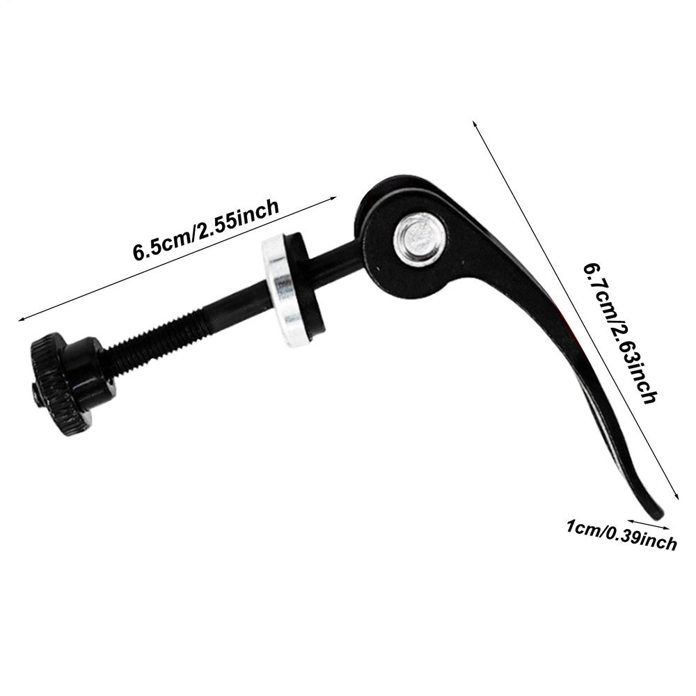 M5*45/60mm Rower Górski Zacisk Szybkozamykający Śruba Zacisk Rury Siodełka Lekki Regulowana Wysokość Siedziska Akcesoria Rowerowe Narzędzia