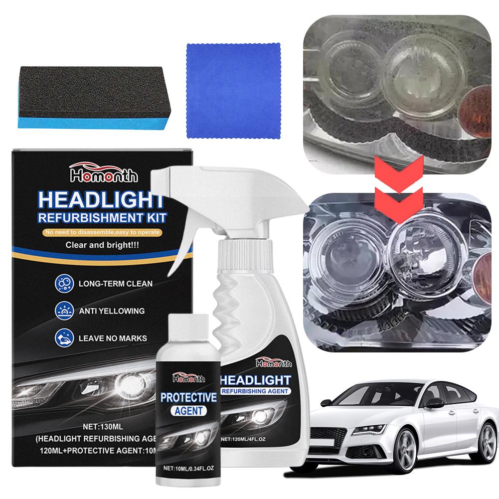 Car Headlight Restoration Polishing Kits Headlamp Repair Kits Car Headlight Cleaner and Restorer Kit for Car Headlight