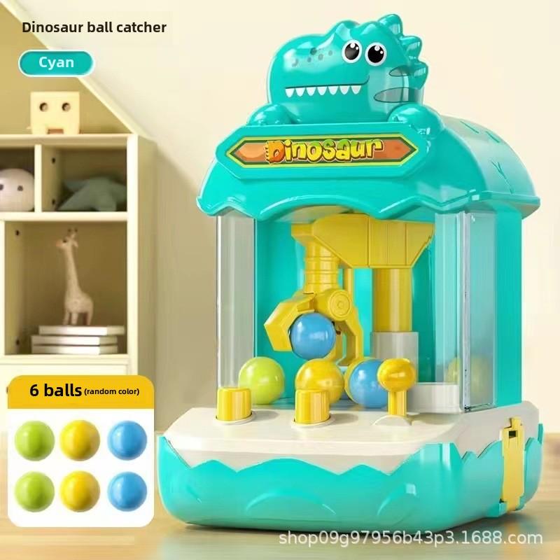 Kids Claw Machine Toy Mini Arcade Game Ball Catching Machine Educational Toy with 5 Balls for Children Age 4-6