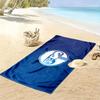 Asciugamano da Spiaggia Stampato FC Schalke 04, Asciugamano Grande Morbido ad Asciugatura Rapida per Spiaggia Campeggio Nuoto