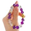 10Mm Natural White Crystal Amethyst Design Sense Basic Commuter Bracelet Bracelet