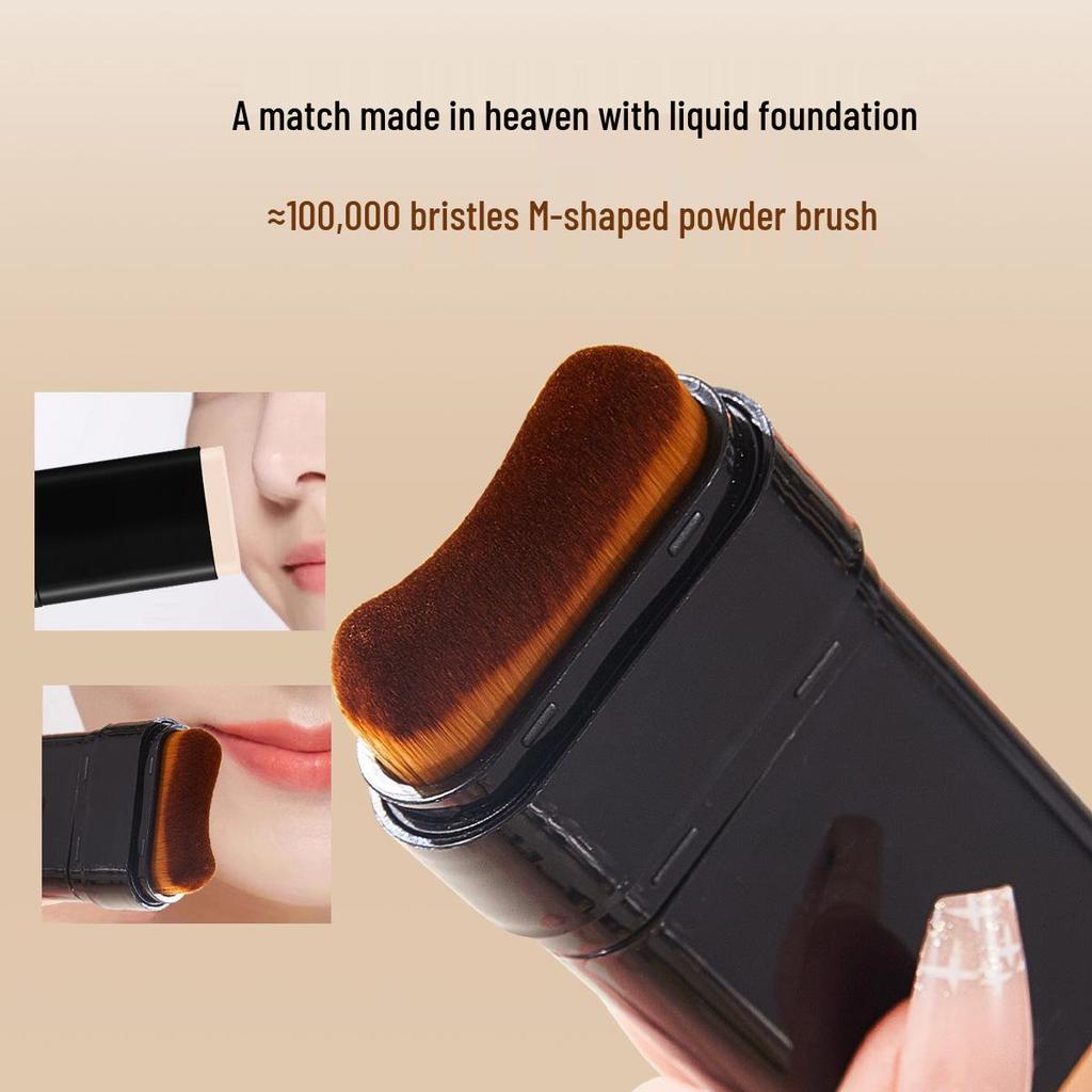 VV Double-Ended Concealer & Foundation Stick: Long-Lasting, Transfer-Proof, Waterproof, Sweat-Proof, Dewy Finish, Ideal for Students.