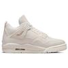 Dámské tenisky Air Jordan 4 Retro Blank Canvas Krémová Plachetnicová Cementově šedá DQ4909-100