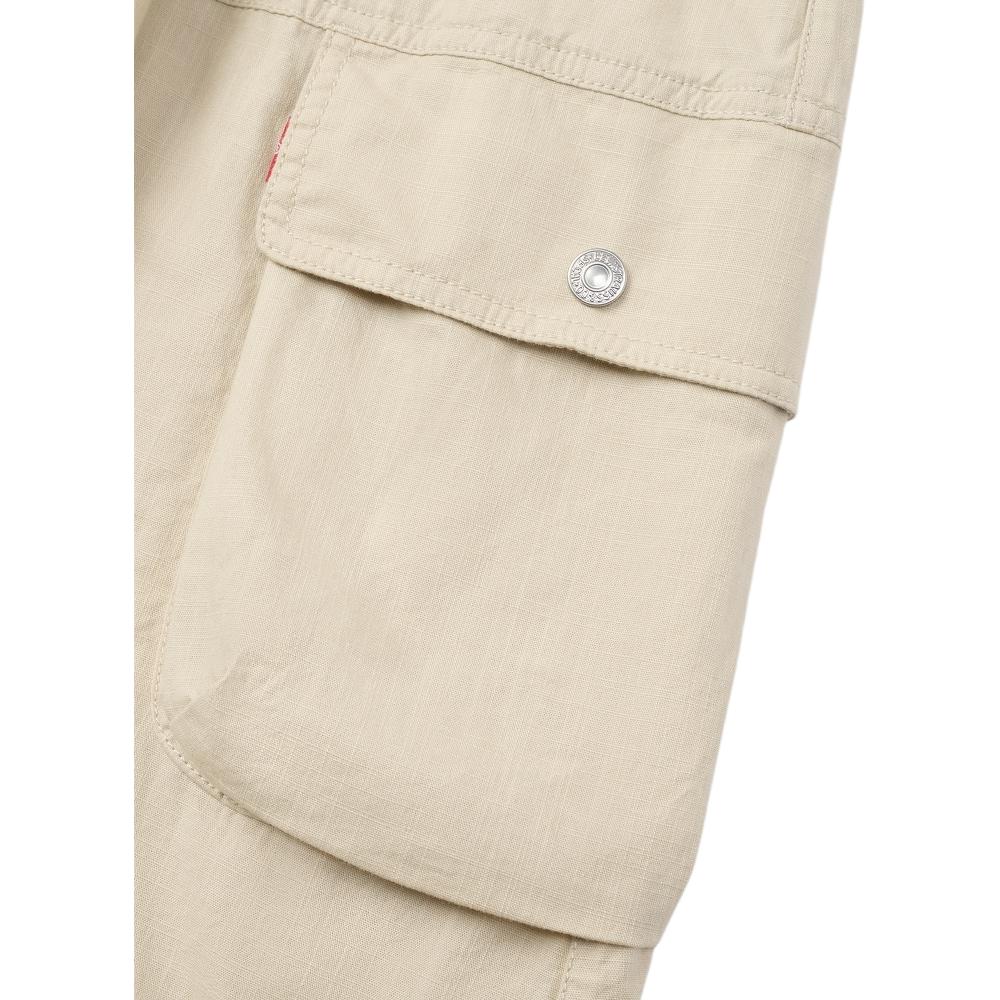 Levis Loose Solid Soft Comfortable Casual Long Skirt Women Skirts Light-Brown 003W4-0002
