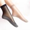 Durchscheinende ultradünne Nylon-Kurzsocken Damen Anti-Rutsch-Sohle Knöchelsocken Sommer Atmungsaktive Leichte Socken-Sets