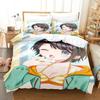 ŌOzora-Subaru Bedding Set Single Twin Full Queen King Size Bed Set Aldult Kid Bedroom Duvetcover Sets 3D Anime Kawaii bed