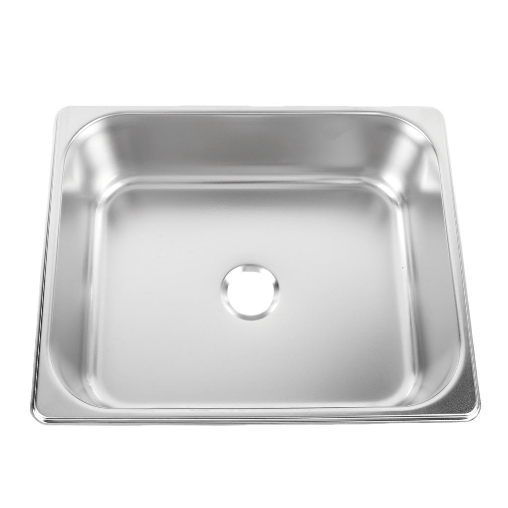 Edelstahl Barspüle 12.6x10.24x3.94in Quadratische Küchenspüle Handwaschbecken mit 40mm Abfluss