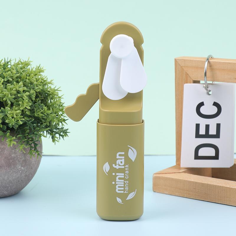 Bærbar Håndholdt Vifte Håndtrykksvifte Mini Bærbar Vifte Uten Batteri Husholdnings Søt Vifte Kjøling Holdt Vifte