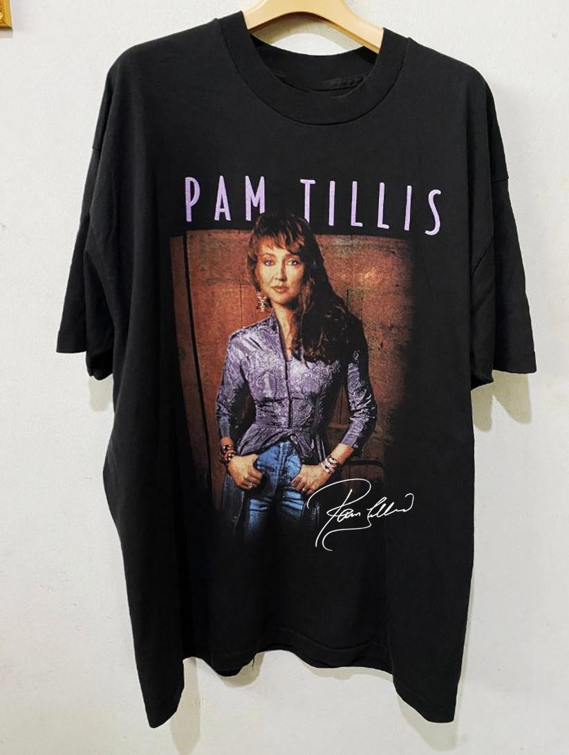 

Pam Tillis signature Music Tee Unisex T-Shirt Full Size S to 5XL SB285 3XL