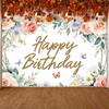 Party Background Floral Design Birthday Party Banner Banner Romantic Floral Background For Party Photography Adult Birthday