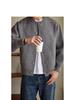 Men's Japanese Retro Round Neck Casual Knit Cardigan Sweater
