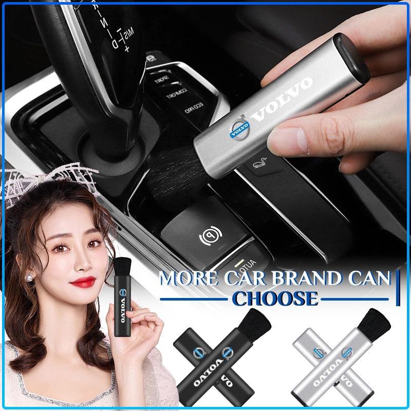 Car Interior Cleaning Brush Telescopic Small Soft Brush For Volvo XC60 XC90 S60 S80 S40 V40 V60 V70 V50 XC70
