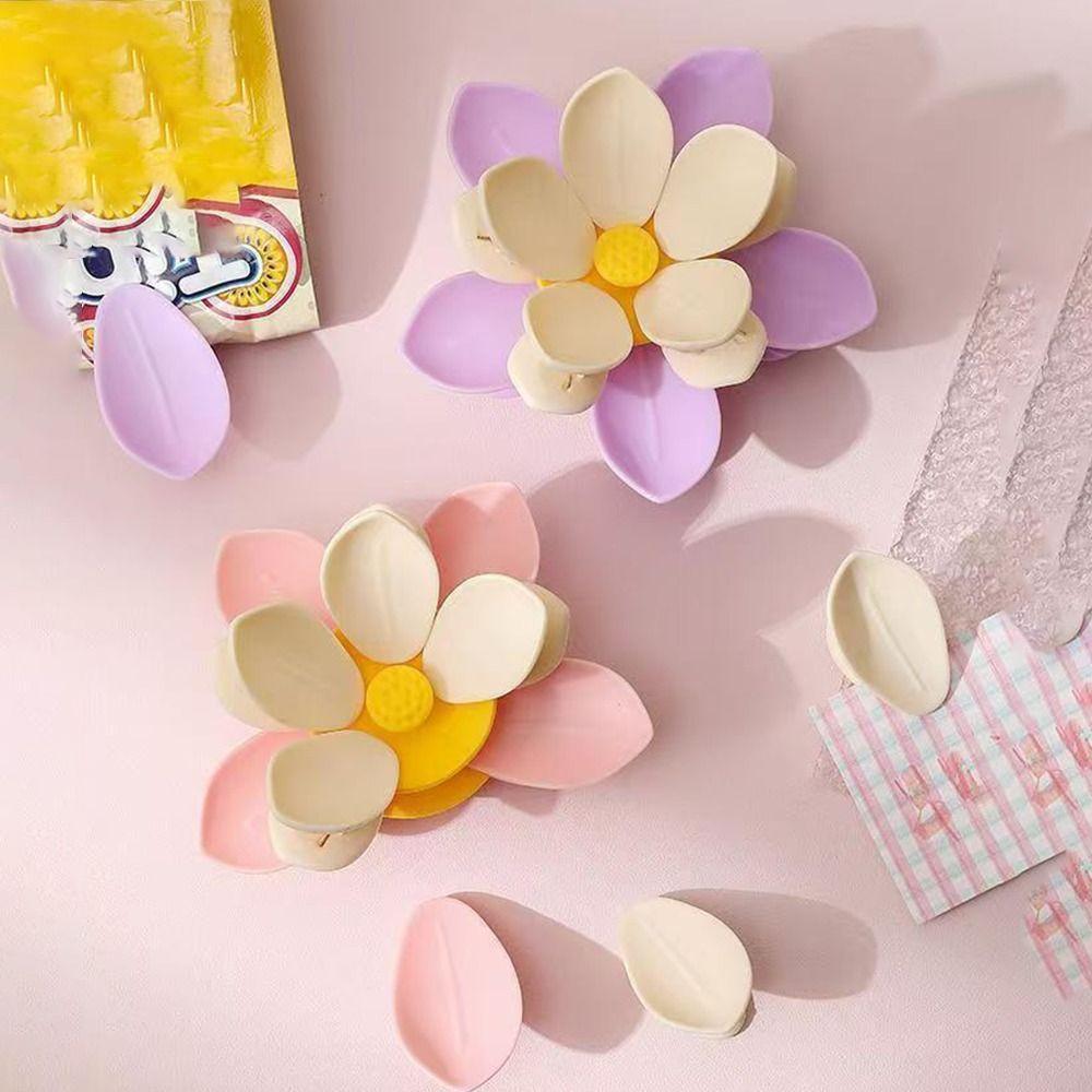 2 In 1 Sealing Clips for Food Storage Double-Layer Flowers Chip Clips for Snacks