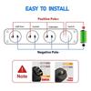 Evrensel 4'ü 1 Arada Araç Şarj Paneli - QC 3.0 Çift USB Güç Çıkışı 12V Voltmetre Çakmak Soketi - Salıncaklı Geçiş Anahtarı